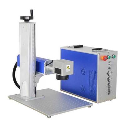 중국 Desktop 30w Laser Marking Machine Keyboard Cutting Glass JPT For Jewelry Metal Stainless 판매용