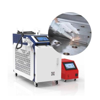 China Lasersweismachine met glasvezel 1500W 1,5 mm Lasdiepte Rode licht Positionering nauwkeurigheid Te koop