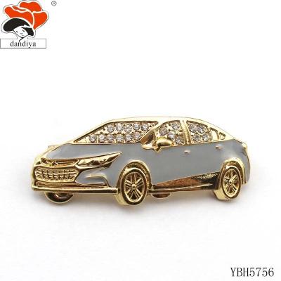 China Gray Mk Jewelry Car Large For Mk Brooch On Rhinestone Mary Kay Brooch Mary Kay PIN PIN OEM Dandiay Factory for sale