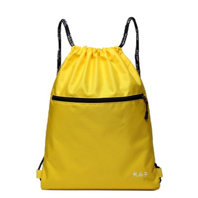 China 2021 new multi-functional shopping bag waterproof reusable yoga drawstring sports bag high quality nylon wholesale waterproof for sale