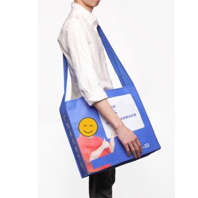 China Hot Selling Recyclable Eco Friendly Reusable Nonwoven Tote Eco Friendly Shopping Bag With LOGO Custom for sale