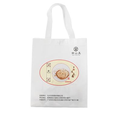 China 2021 Eco-Friendly New Eco Friendly Custom Copy Recycle Reusable Grocery Bag PP Laminated Non Woven Bag Fabric Tote Shopping Bags For Store for sale