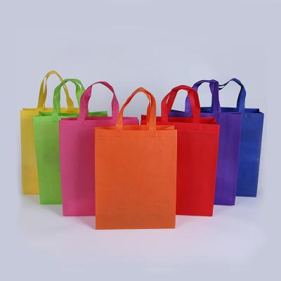 China Eco - Friendly Wholesale Foldable Non Woven Tote Bags Non Woven Bag Custom Logo for sale