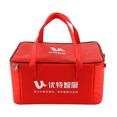 China Wholesale Cheap Custom Lunch Cooler Bag Thermal Collapsible Lunch Insulated Cooler Bag Insulated Heated Heated Cooler Bag Food Delivery Bag Thermal for sale