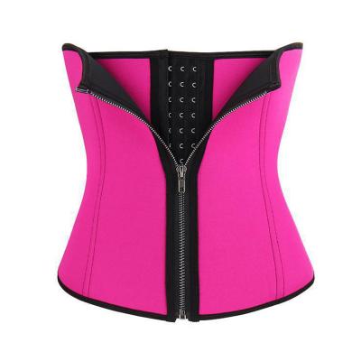 China Plastic Breasted Belt Breathable Belly Zipper Corset Yard Corset Belt Belly Corset Belt for sale