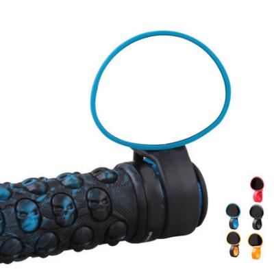 China Road Bikes Hot Sale Bicycle Handlebar Rearview Silicone Grip Scooter Cycling Rubber Mirror 360 Degree Turning Accessories for sale