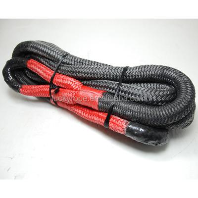 China Rescue Rope / Tow Truck / Rescue Tool 20mm Braided Nylon Rope / Best Selling Safety Kit Car Tow Rope for sale