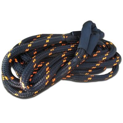 China double braided nylon vehicle tow_pulling_recovery kinetic rope 5-80mm for sale