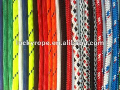 China double core uhmpe braided polyester blanket curising navigation rope LKSD-1 for sale