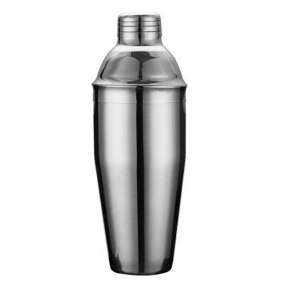 China Sustainable Stainless No Leaks Cocktail Shaker Pro Mixing Good Solid Martini / Drink Shaker for sale