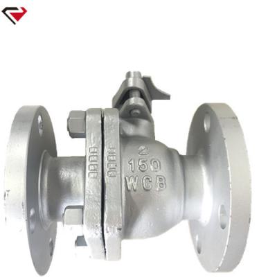 China ANSI Standard WCB Carbon Steel Ball Valve General Flanged Stainless Steel Ball Valve 2 Inch for sale