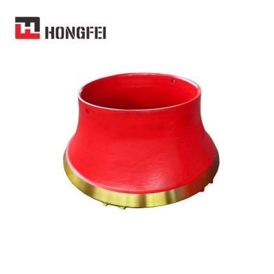 China Concave construction CS430/S3800/H3000 CH420/CH440/H4000/H4800 high manganese mantle cone crusher parts wear liner for sale