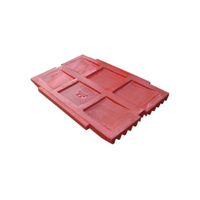 China C200 Coal Mining High Manganese Steel Casting Jaw Crusher Spare Parts Jaw Plate for sale