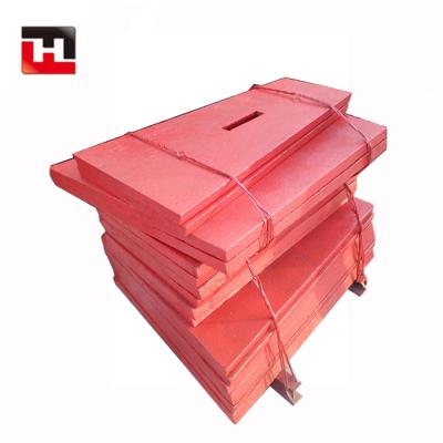 China C106 Mining Equipment LINER IMPACT SIDE SIDE PLATE FOR JAW PLATE for sale