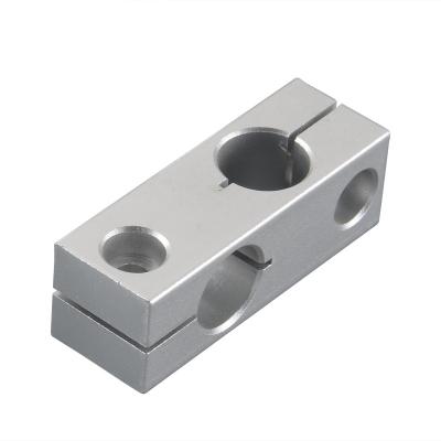 China SK8 SK10 SK12 SK16 SK20 Bearing Bracket Linear Guide Fixture SeatAluminum Alloy Optical Axis Vertical Shaft Bracket 21 - A.W.G. 30 for sale