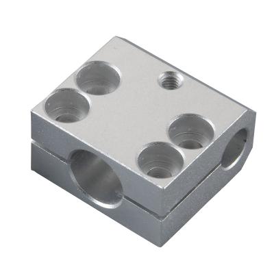 China SK8 SK10 SK12 SK16 SK20 Bearing Bracket Linear Guide Fixture SeatAluminum Alloy Optical Axis Vertical Shaft Bracket 21 - A.W.G. 30 for sale