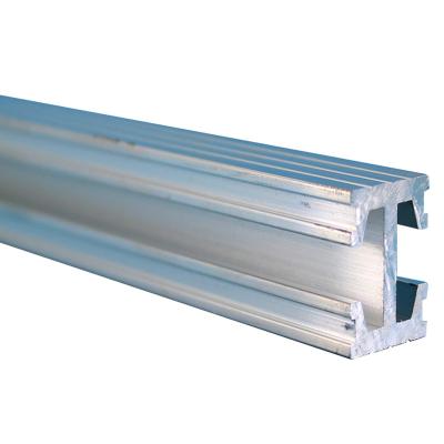 China Strip Coating Aluminum Track Aluminum Powder Coating White Vertical Blind Head Rail for sale