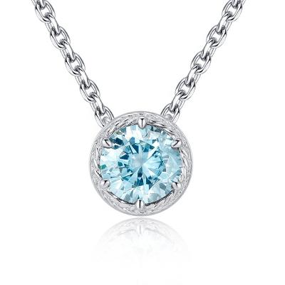 China Xinfly FASHION Zircon Necklace Customized Jewelry Set 925 Sterling Silver Lucky Birthstone Necklace for sale