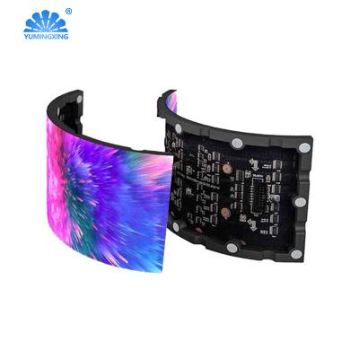 China Advertising / Message Customized Special Shaped P2 P2.5 P3 P4 P5 LED Module Flexible Indoor Soft Full Color Soft Display Screen for sale