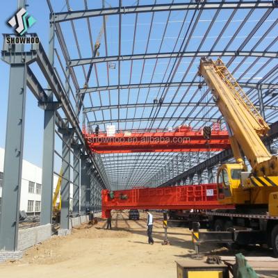 China Large Span Steel Structure Design Workshop Steel Frame House Fabricated Building for sale