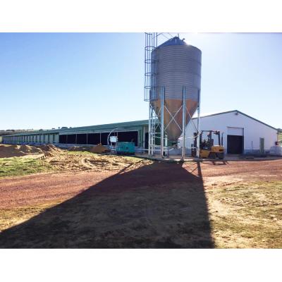 China Modern High Speed ​​Steel Frame Commercial Farm Building Designs Chicken Poultry House for sale