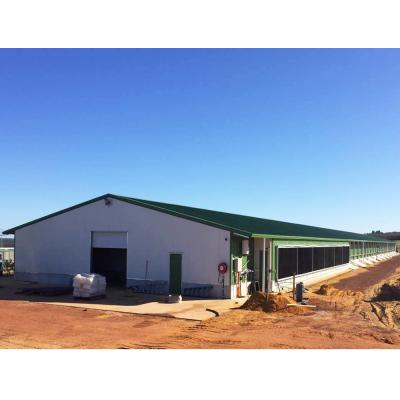 China Modern Prefab Chicken Farm Shed Building Prefab Layer Poultry House for sale