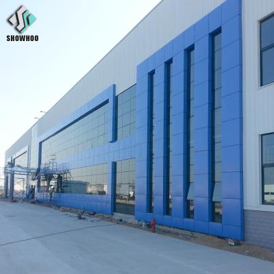 China China Manufacture Ready Made Steel Frame Light Metal Building Prebuilt Steel Building for sale