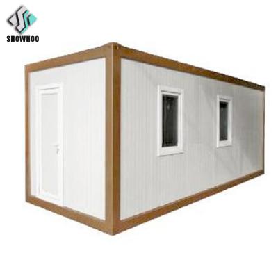 China Modern Steel Prefab Sandwich Panel Bolt Shipping Container House for sale