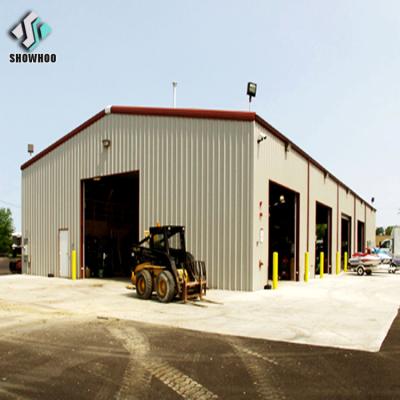 China Modern Steel Structure Car Shed Design Prefab Metal Shed Buildings Garage for sale