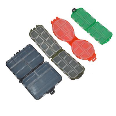 China Double Layer Convenient Carry Hard Plastic Multifunctional Fishing Tackle Boxes For Groundbaits Or Sinkers Lure To Drive Carp Fishing Accessories Tool Box for sale