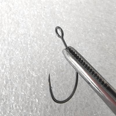 China High Quality High Carbon Steel Gulang 8001 Circle Hook Lure Big Eye Hooks Bait Hooks Accessories for sale