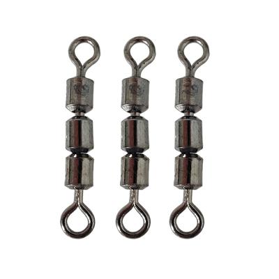 China Triplet Buckle High Speed ​​Fishing Swivels 8# Quality Fishing Swivel Seawater Rolling Fishing Tackle Accessories Wholesale for sale