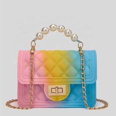 China Fashoion designer small shoulder handbags mini purse colorful lady handbags wholesale custom women bags for sale