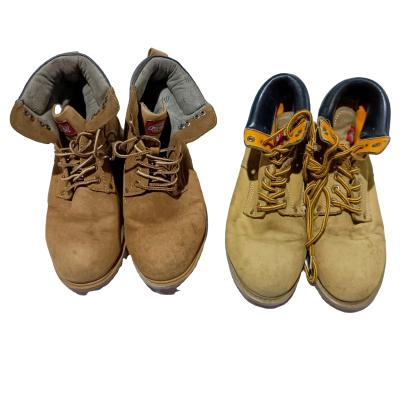 China Fashionable Types of Used Shoes Marked Martin Boots Hot Selling Used Shoes Martin Boots Men for sale