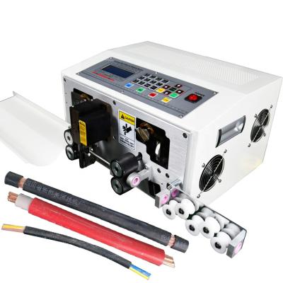 China Low price 16 mm2 cable cutting machine fully automatic wire cutting and stripping machine wire peeling stripper for sale