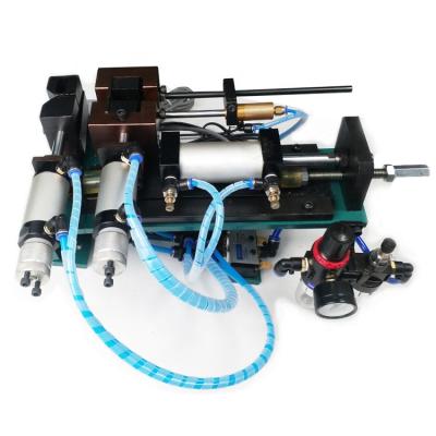 China Factory Direct Sale Air Cylinder Pneumatic Wire Cutter Cable Peeling Stripping Machine Plier Wire Stripper for sale