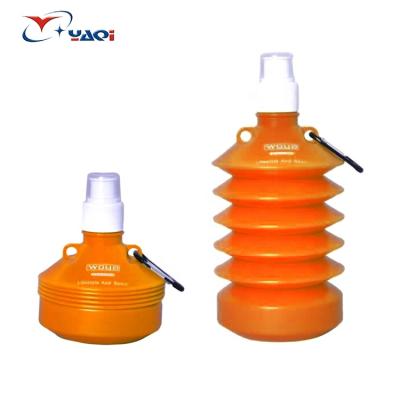 China Bpa New Products Bpa Folding Bike Viable Free Reusable Gym Folding Plastic Sports Water Bottle for sale