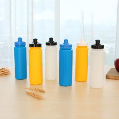 China Sustainable Wholesale New Design Eco - Friendly Soccer Plastic Water Bottle With Custom Logo for sale