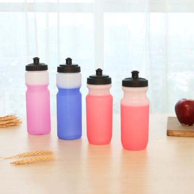 China Custom High Quality Viable Food Grade Color Changing BPA Free Wheat Straw Plastic Drinking Water Bottle For Sale for sale