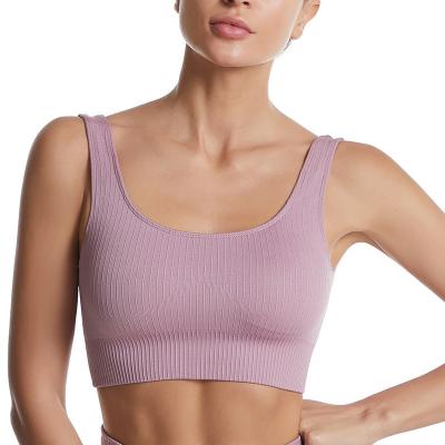 China Wholesale Hot Breathable Sportswear Fitness Activewear Women's Gym Wear Seamless Crop Top Color Sports Yoga Set for sale