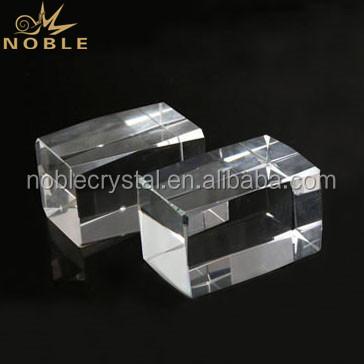 China Different Design Custom Europe Size Blank No Bubble Crystal Cube for sale