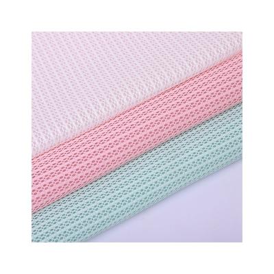 China Memory warp knitted breathable polyester 3d air mesh fabric for hotel mattress protector for Korea mattress for tatami mattress for sale