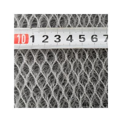 China Memory 15mm Thickness 3D Warp Knitted Breathable Mesh Fabric For Bath Pillow For Spa Pillow For Bathroom Cushion for sale