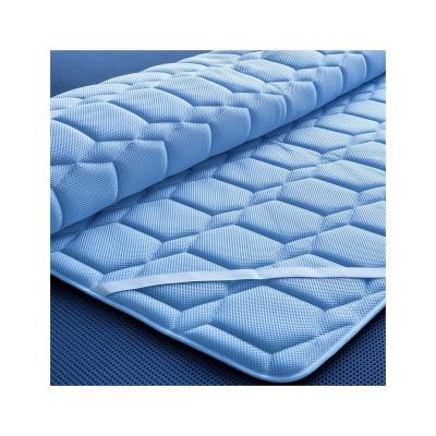 China Antistatic 100% Polyester Quilting Breathable 3D Mesh Mattress Topper For Korea Pad For Futon Pad for sale