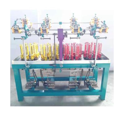 China Industry Standard Lace Parts Supply Rope Cord Braiding Machine Round Rope Knitting Machine for sale