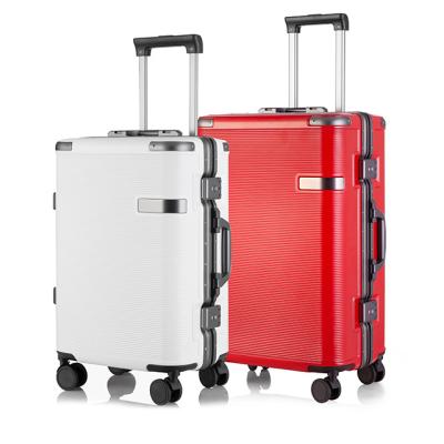 China 2022 New Product Fashionable High Quality Password Lock International Colorful Travel Trolley Luggage Bag With Great Price for sale