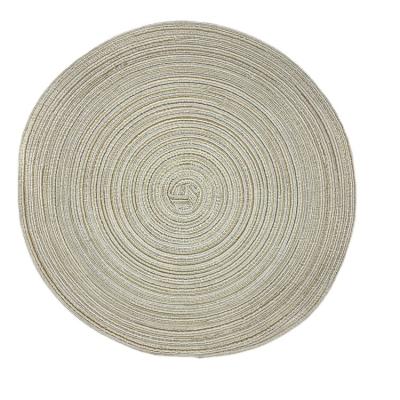 China Decorate 100%handmade high grade unique hand weave wood woven place mats set for restaurant for sale