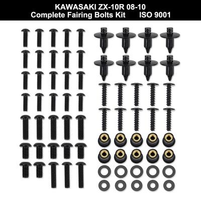 China Aftermarket Raptorace Fit For Kawasaki ZX-10R Aftermarket SUS304 Fairing Cover Bolt Kit Mounting Fastener Bodywork Screw Clip Gasket Nut 2008-2010 for sale