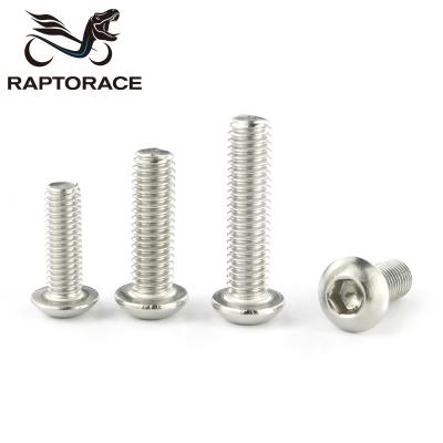 China Aftermarket Raptorace Fit For Suzuki GSX-1300R Hayabusa 99-07 Aftermarket SUS304 Fairing Cover Bolt Mounting Fastener Bodywork Screw Kit Clip for sale