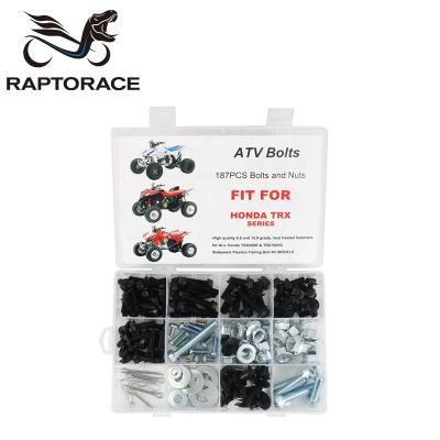 China Aftermarket Raptorace fit for HONDA TRX450R TRX700XX aftermarket 10.9 steel bolt fastener screw clip gasket nut for sale